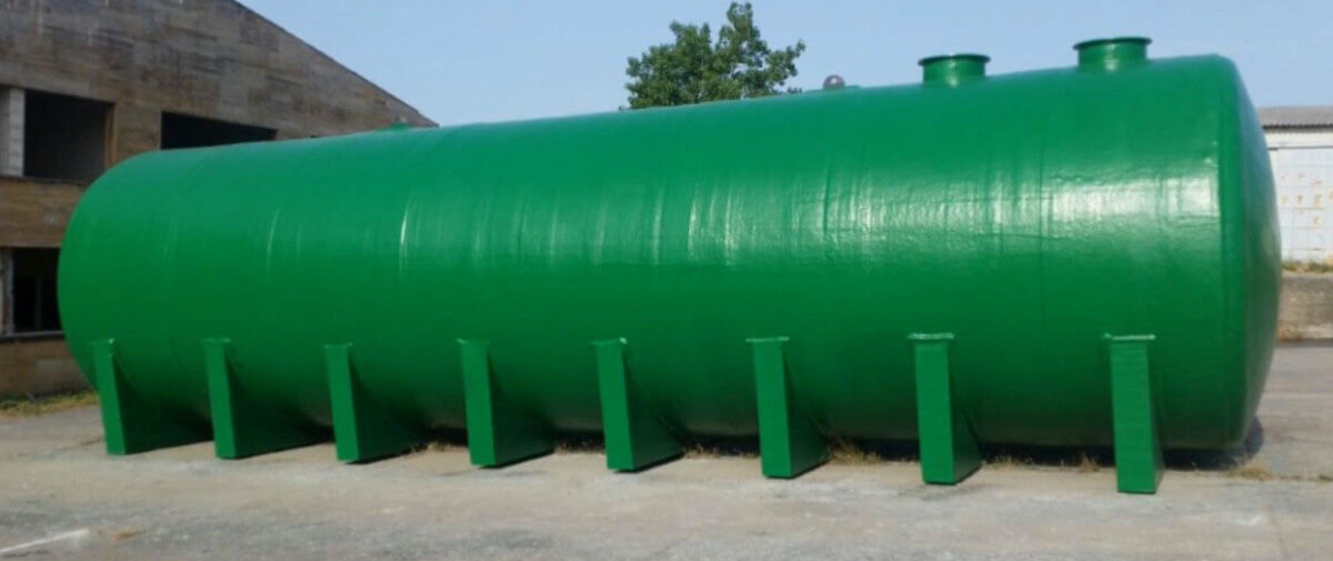 Zbiorniki z laminatu poliestrowo-szklanego